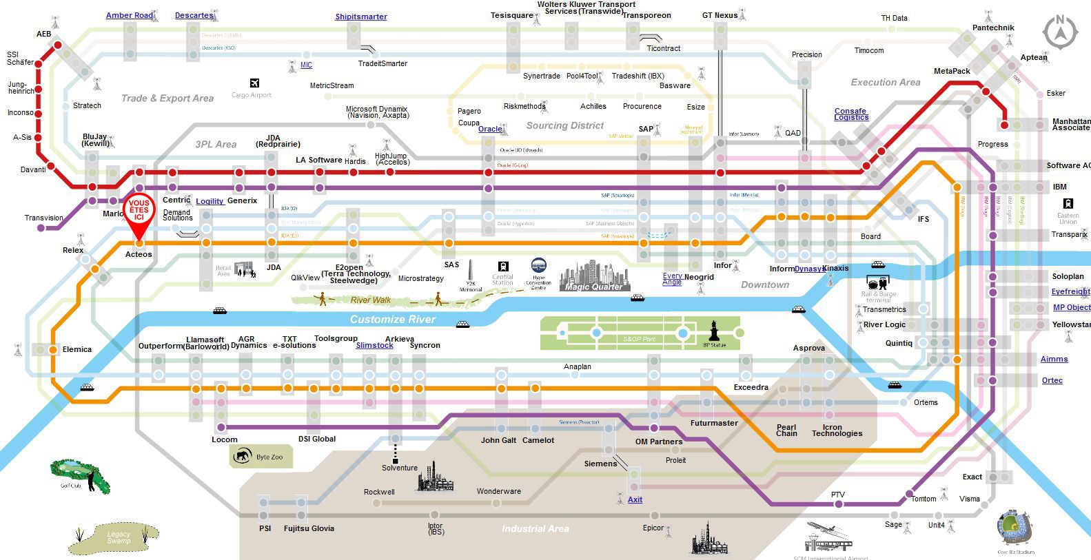 Le système WMS figure sur la carte de Supply Chain Media