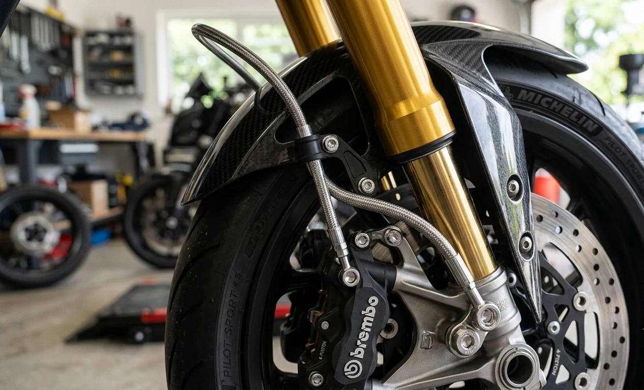 Durites de frein pour moto : ce qu’il faut savoir sur ces pièces