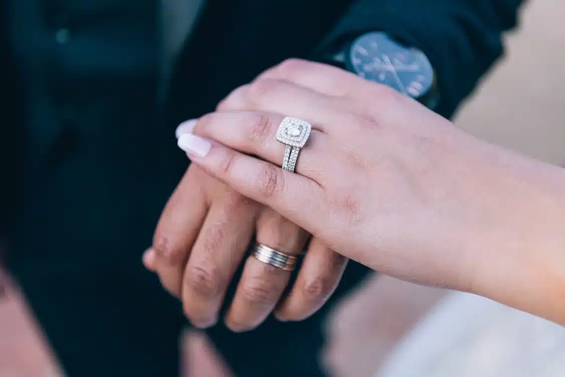 bague de fiançailles en diamant 